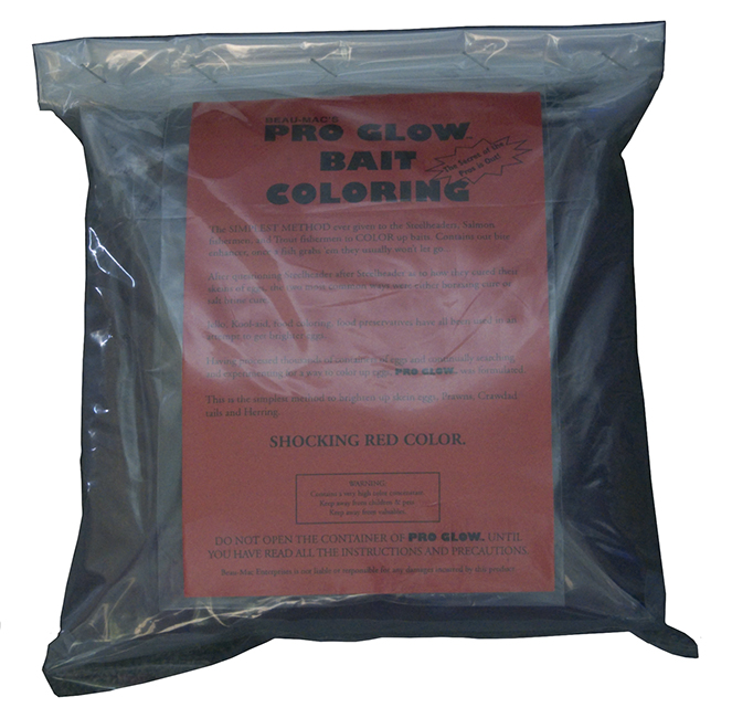 Prow Glow Bait Coloring - Red - 5lb.